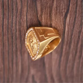 Creative Gold Plated Ring